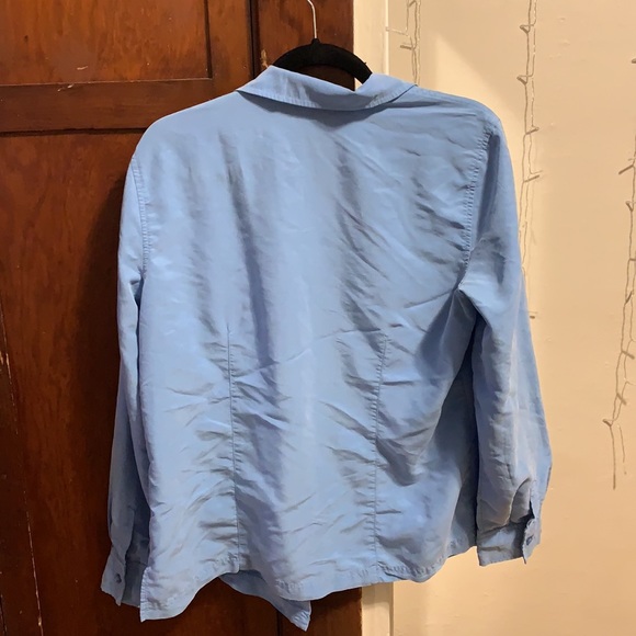 Blue button up - Picture 2 of 4